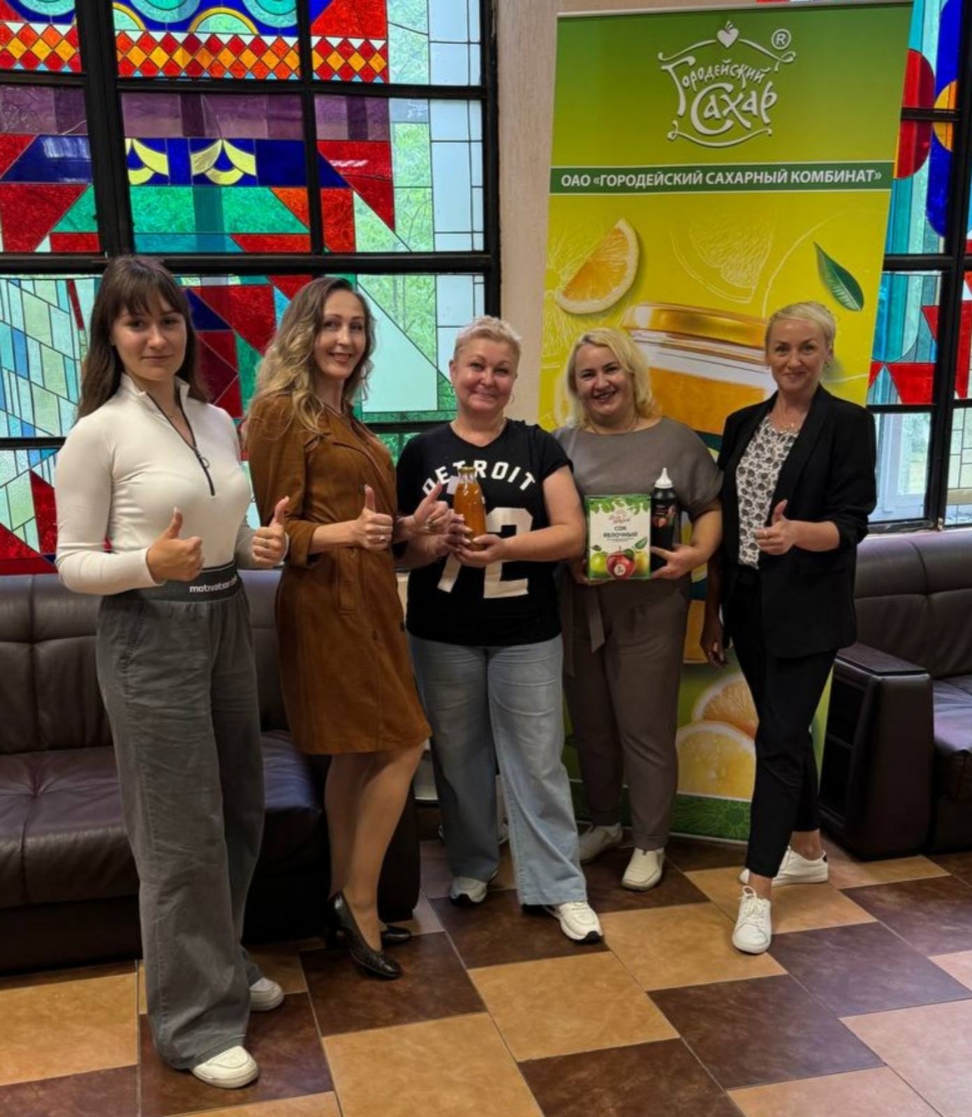 В Санатории «Машиностроитель» проходит дегустация от Городейского сахарного комбината